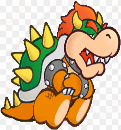 bowser ad - paper mario bowser