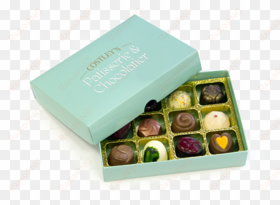 box of 12 chocolates - chocolate