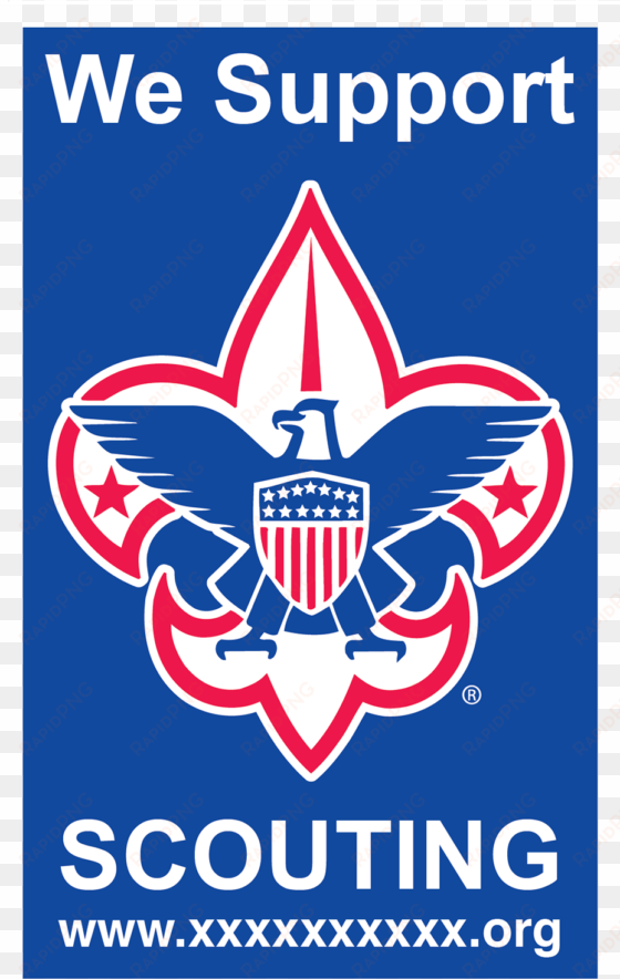 boy scouts of america decal - bsa scout me in logo