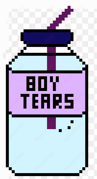 boy tears bottle - boy tears pixel
