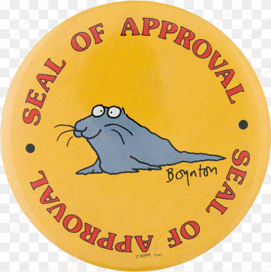 boynton seal of approval - badge