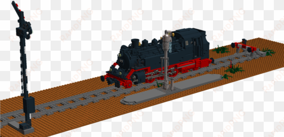 br64 steam engine - scale model