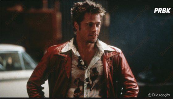 brad pitt É o favorito de ninguém menos que david fincher, - mens leather jackets in movies
