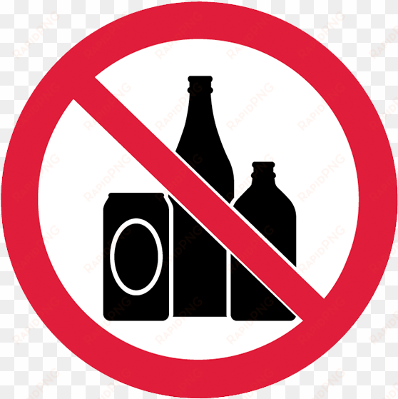 brady prohibition pictograms go - no to alcoholic drinks