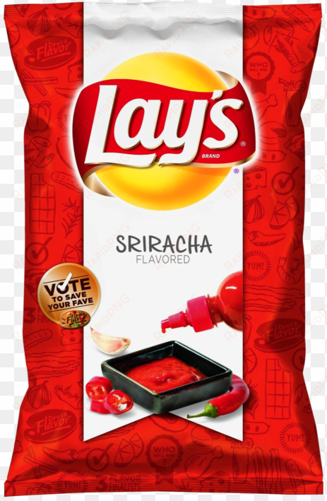 brand sriracha flavored vote to save your fave - frito-lay variety pack, classic mix, 30 pack- 51.5