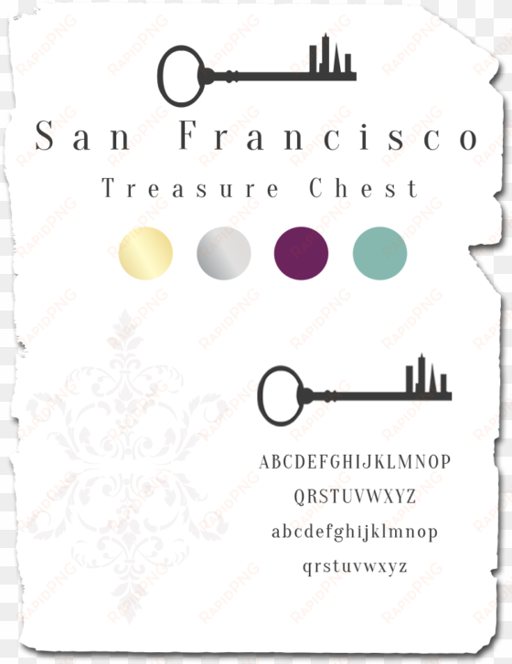 branding for san francisco treasure chest by eyes of - die set