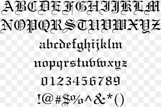 brandname gothic heavy initials old latino corona example - tipografia corona