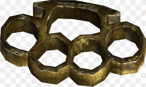 brass knuckles - fallout brass knuckles