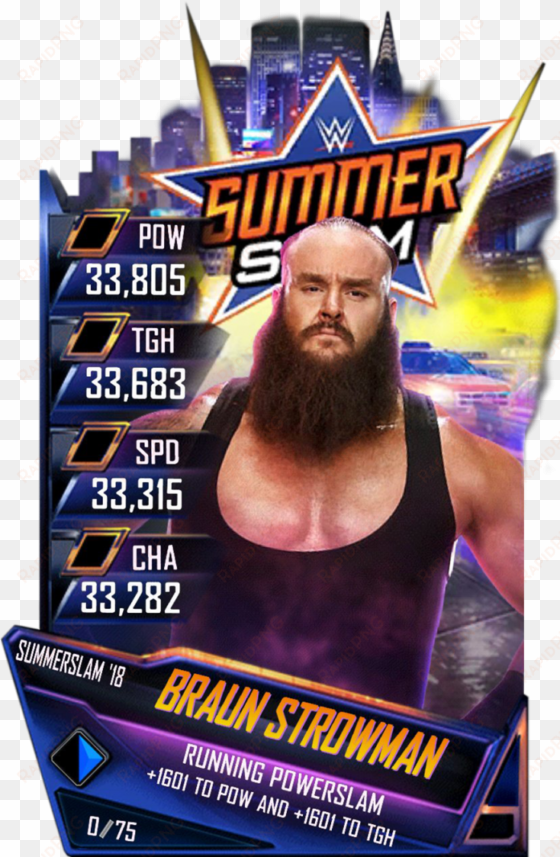 braunstrowman s4 21 summerslam18 - wwe supercard summerslam 18