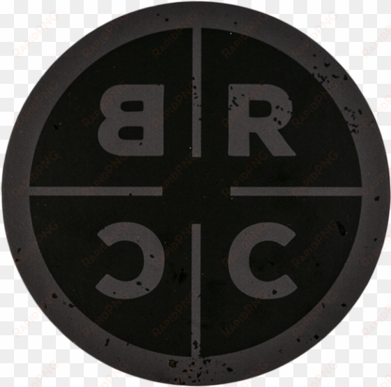 brcc circle sticker - black rifle coffee company, llc