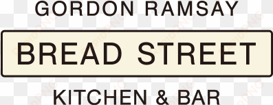 Bread Street Kitchen & Bar - Bread Street Kitchen Logo transparent png image