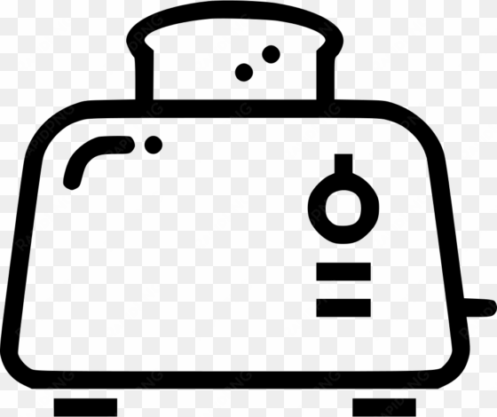 bread toaster toast breakfast appliance svg png icon - toaster icon