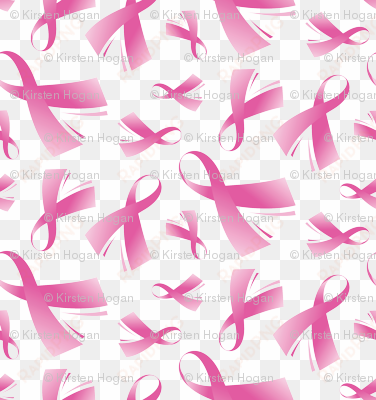 breast cancer pink ribbon - cancer ribbon repeating transparent