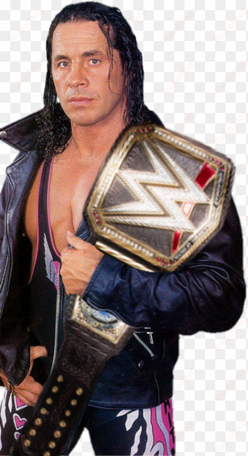 bret hart png transparent - bret hart wwf world championship