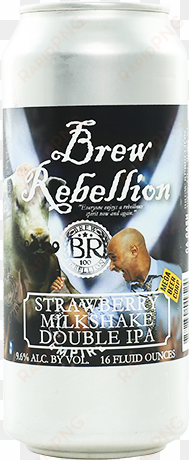brew rebellion strawberry milkshake double ipa - brew rebellion beers