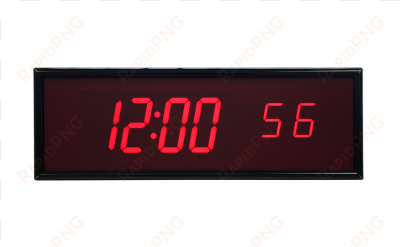 brg six digit ntp synchronized digital clock front - clock