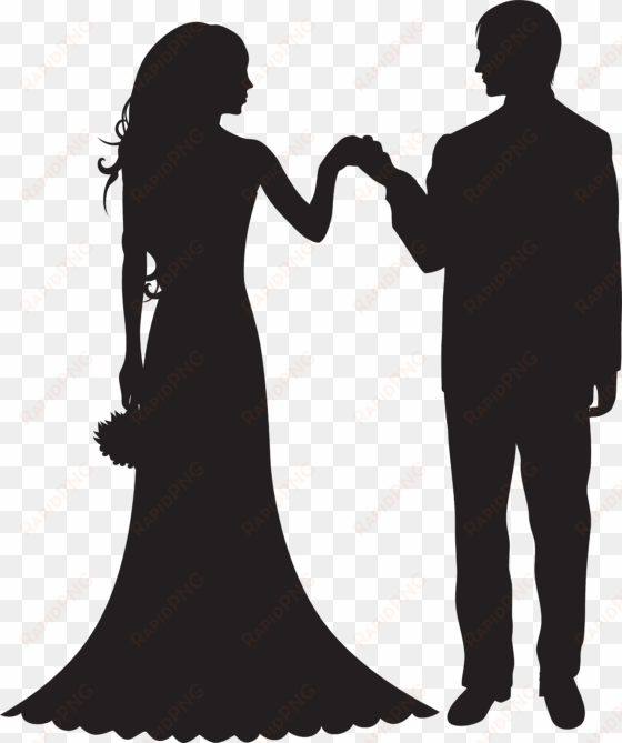 bride and groom png clipart