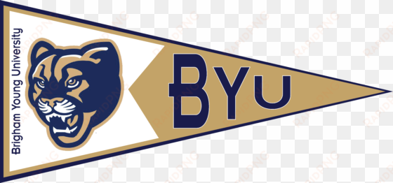 Brigham Young University Pennant - Clearsnap Color Box Brigham Young University Decor transparent png image