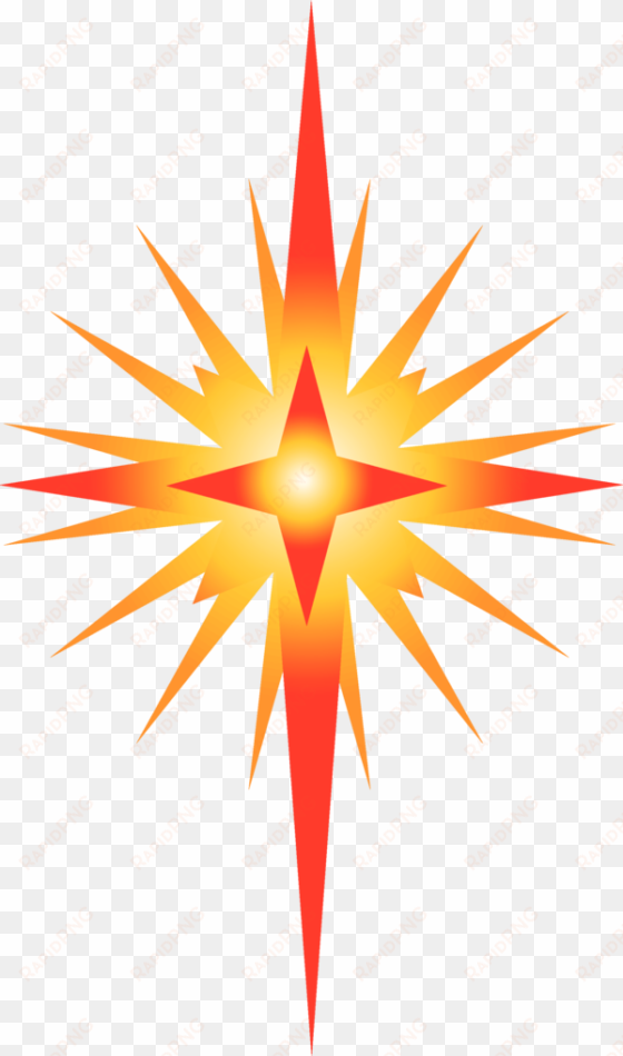 bright star of bethlehem - star of bethlehem clipart