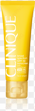 broad spectrum spf 50 sunscreen face cream - clinique broad spectrum spf 50 sunscreen face cream