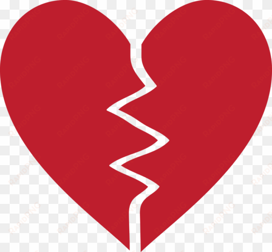 Broken Heart Cartoon - Cartoon Broken Love Heart transparent png image