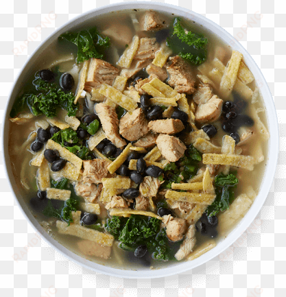 broth bowl grilled chicken tortilla - corelife grilled chicken tortilla bowl