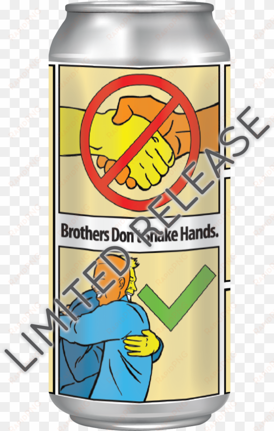 Brothers Don't Shake Hands - Handshake transparent png image