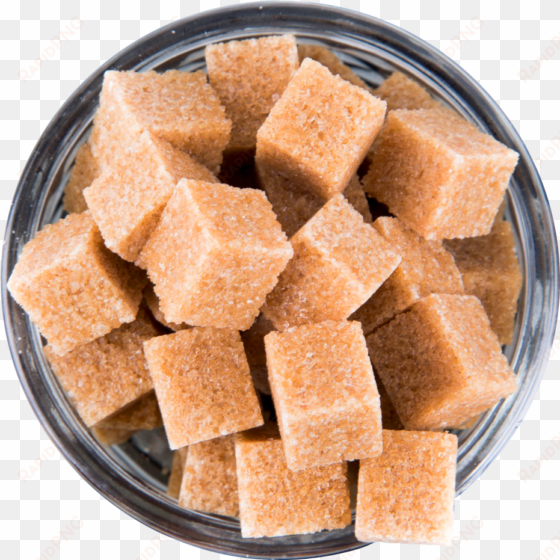 brown cane sugar cubes png transparent image - brown sugar cubes png