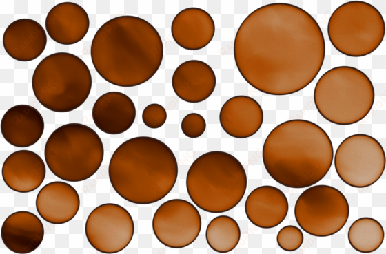 brown circle png vector transparent library - transparent brown circles