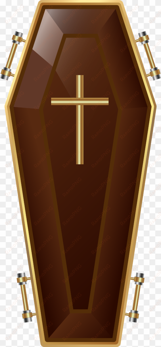 brown coffin transparent png image gallery yopriceville - portable network graphics