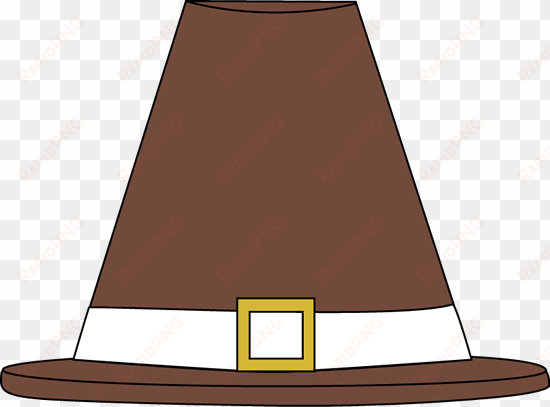 brown pilgrim hat - thanksgiving hat clip art png