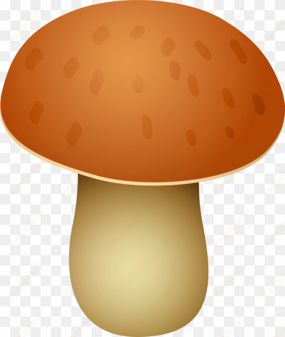 brown spotted mushroom png clipart - png clipart mushroom png