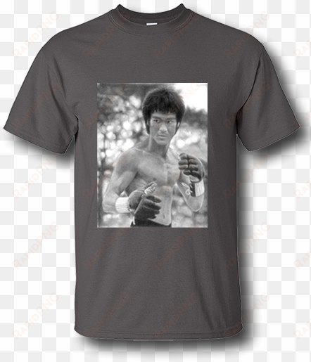 bruce lee t-shirt featuring a pencil drawing by mark - bruce lee t