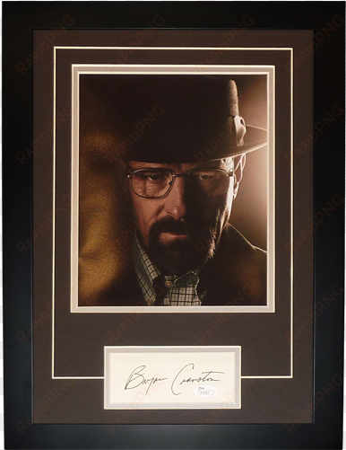 bryan cranston autographed breaking bad "signature - life in parts [book]