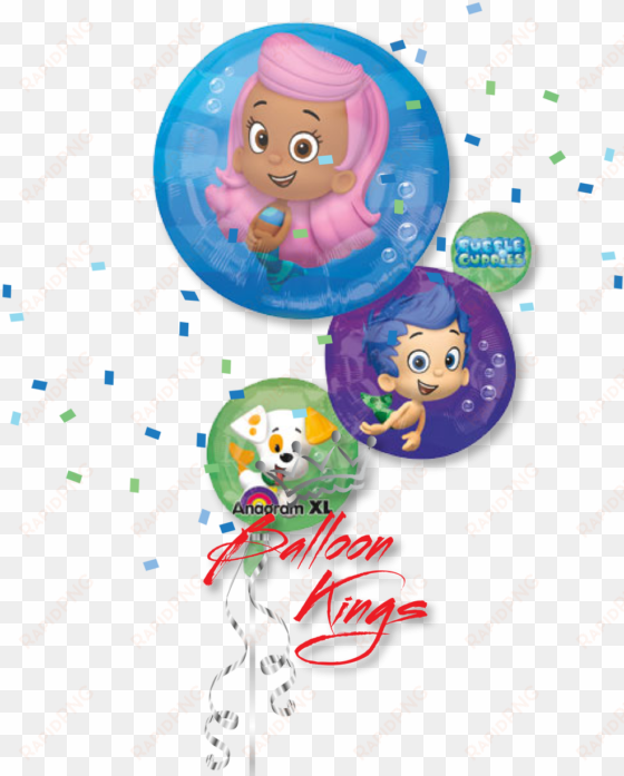 bubble guppies - bubble guppies balloon - 28'' foil (each)
