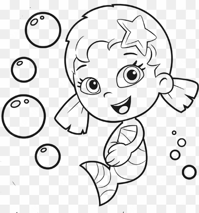 bubble guppies coloring pages - guppie bubble coloring pages oona