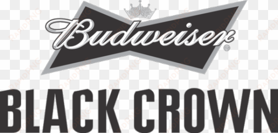 budweiser crown - budweiser black crown logo