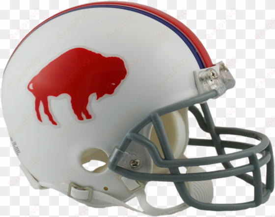 Buffalo Bills Vsr4 Mini Throwback Helmet - Wisconsin Football Helmet transparent png image