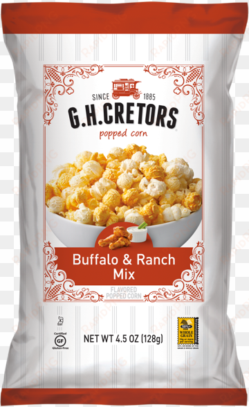 buffalo & ranch mix popcorn - g.h. cretors pumpkin spice caramel popped corn 8 oz