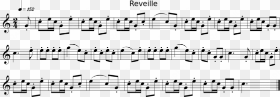 bugling - reveille for french horn