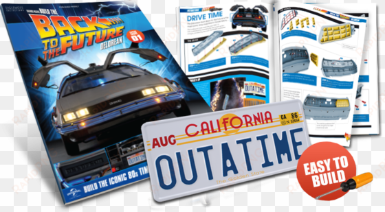 build back to the future delorean