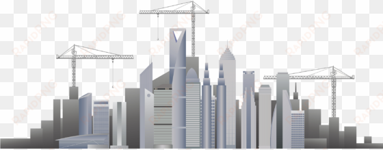 building skyscraper drawing illustration - skyscrapers drawing png