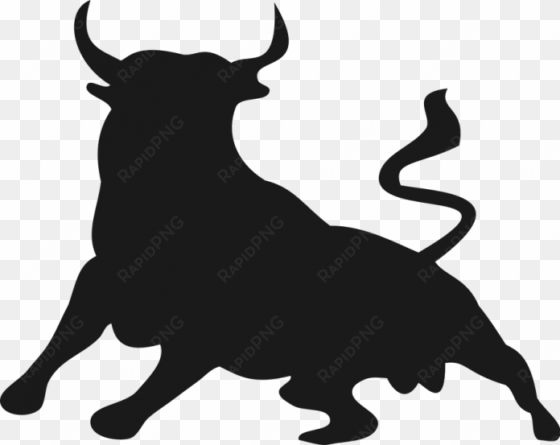 bull - bull silhouette png