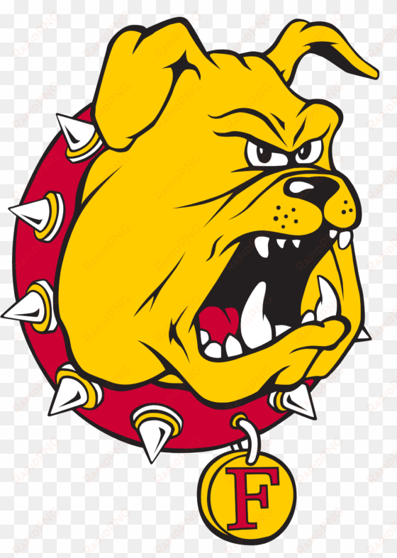 Bulldog - Ferris State Football Logo transparent png image