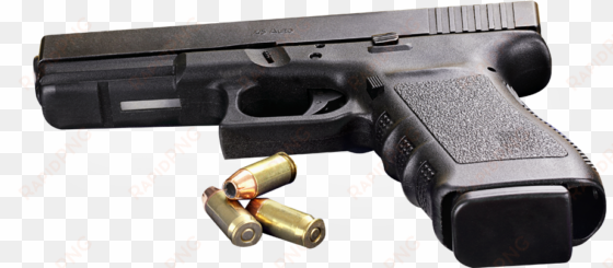 Bullet Transparent Handgun - Gun And Bullets Png transparent png image