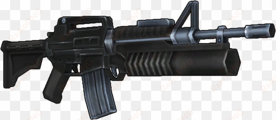 bullet transparent m16 - assault rifle