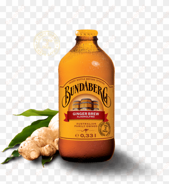 bundaberg ginger beer transparent