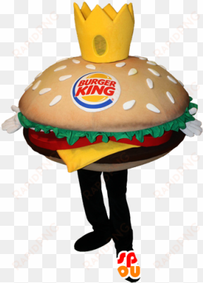 Burger King Mascot Png Clip Art Black And White Download - Mascot Burger King Png transparent png image