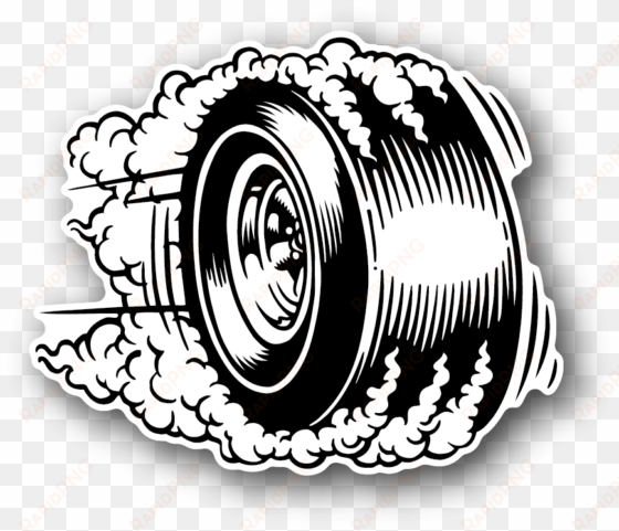 burnout bicycle tires car clip art - tire burnout png