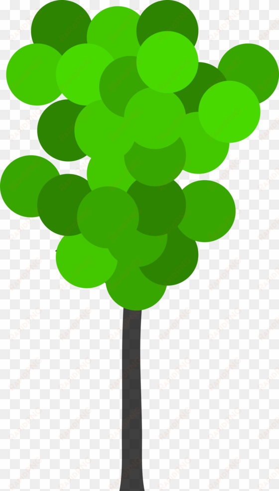 bush clipart tree - cartoon tree hi png